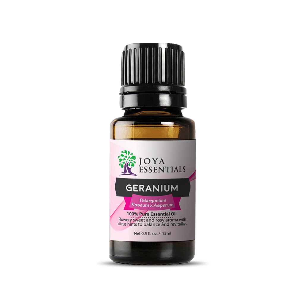 Geranium (Rose) Essential Oil | 100% Pure Essential Oil - JOYA ESSENTIALS