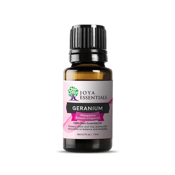Geranium (Rose) Essential Oil | 100% Pure Essential Oil - JOYA ESSENTIALS