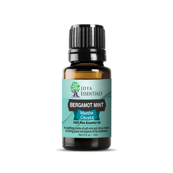 Bergamot Mint Essential Oil | 100% Pure Essential Oil - JOYA ESSENTIALS